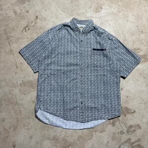 Vintage 90’s Quiksilver Short Sleeve Button Down Shirt
